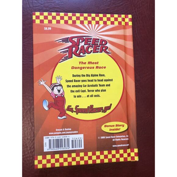 Speed Racer Book.-The Most Dangerous Race Wheeler 2008 (Hardback Book) - Picture 2 of 2